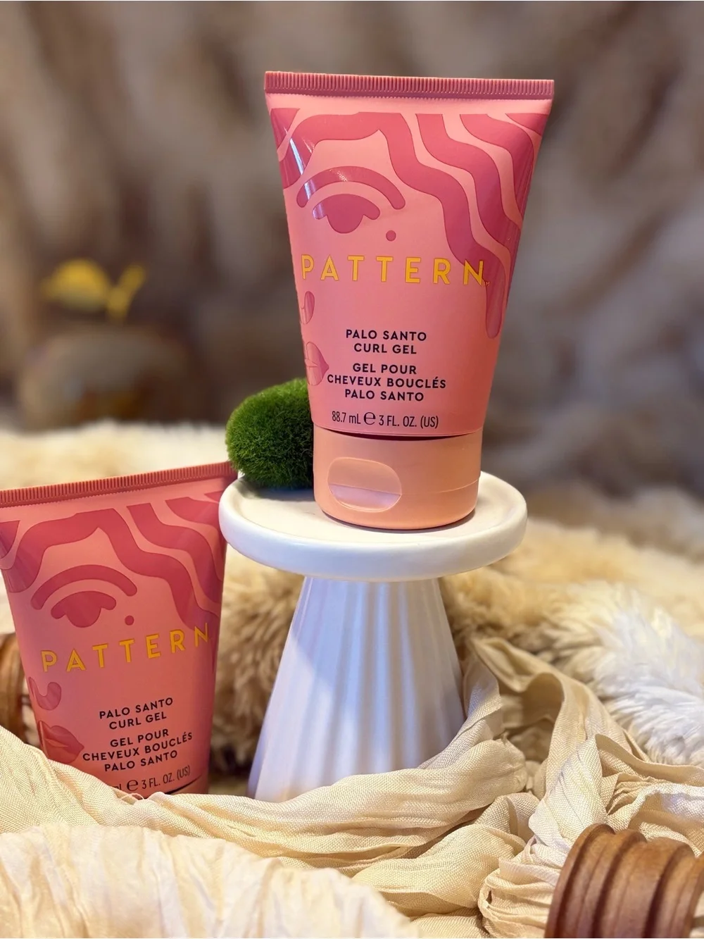 ➰ Pattern Palo Santo Curl Gel Flexible Hold Travel Size ➰   3oz | 88mL